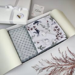 vilkas zuikis pilkas pledukas dezuteje