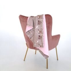 Hario Poterio rožinis pledukas "Hedviga"