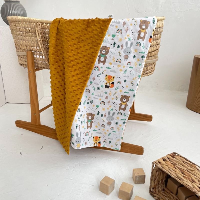 minky pledukas Meškiai minky pledukas Meškiai