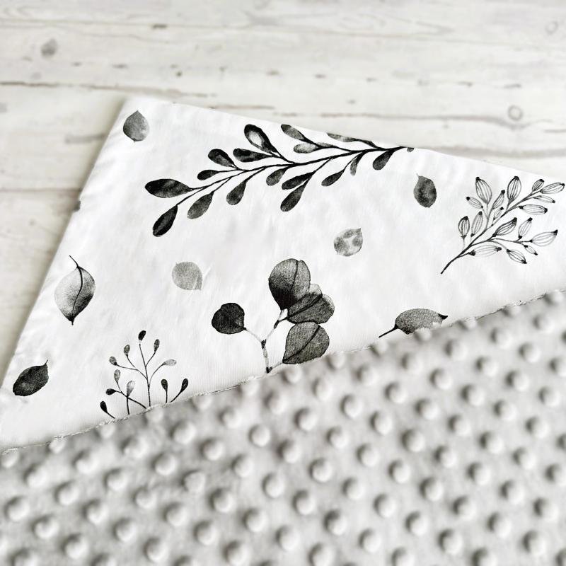 minky pledukas pilkos spalvos su eukaliptais minky pledukas pilkos spalvos su eukaliptais