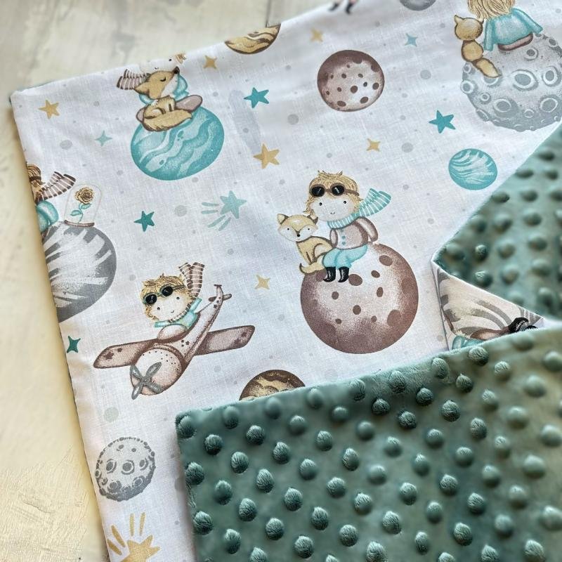 pledas Mažasis princas žalias pledas Mažasis princas žalias