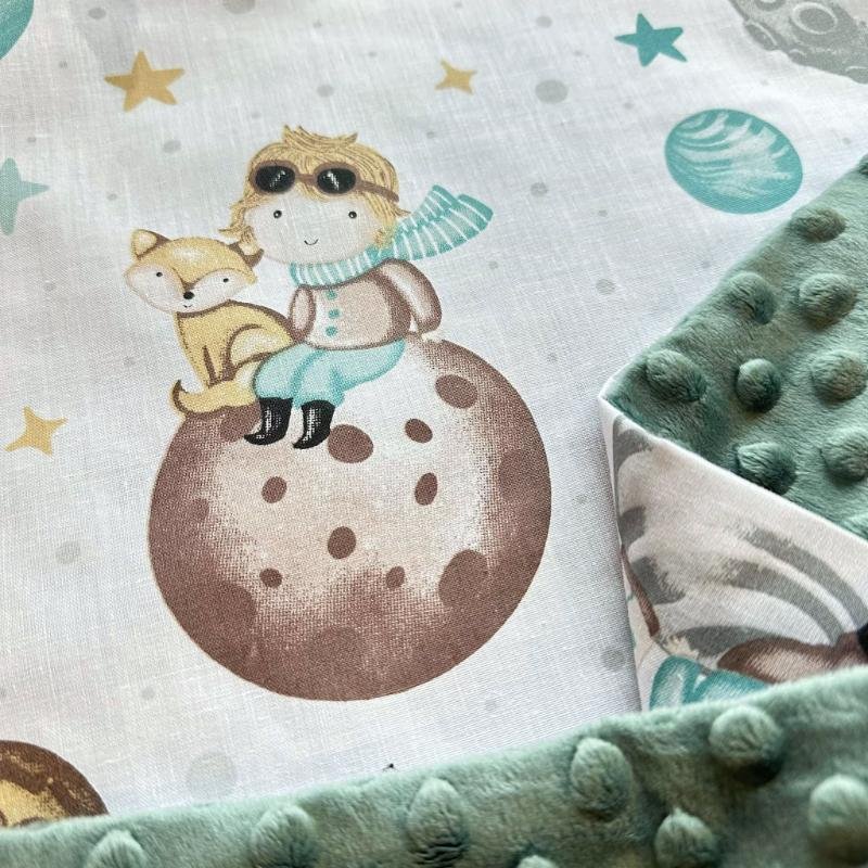 pledukas Mažasis princas žalias pledas Mažasis princas žalias