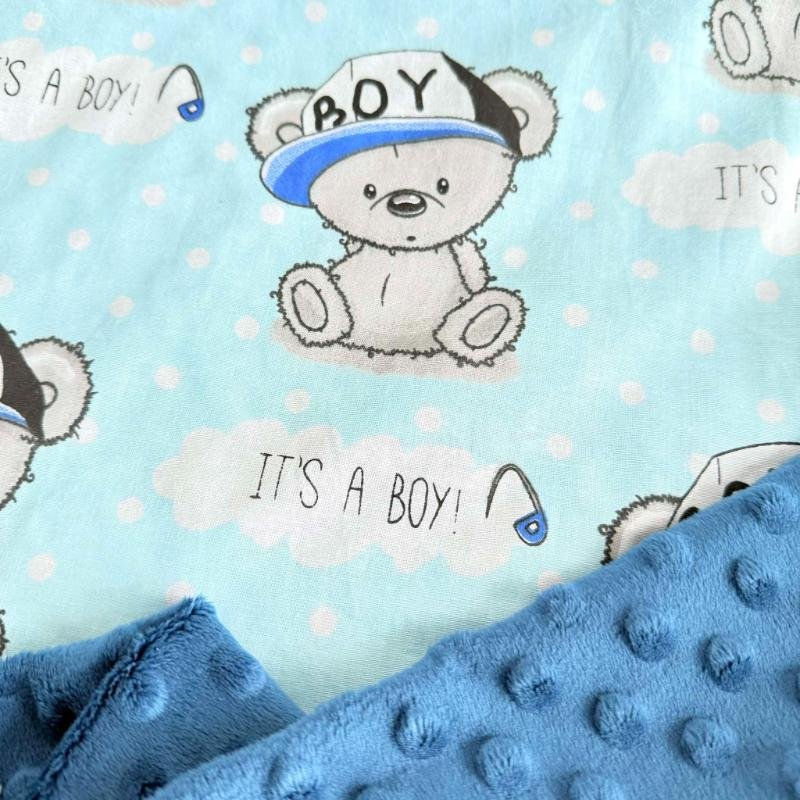 minky pledukas melynas Its a boy minky pledukas melynas Its a boy