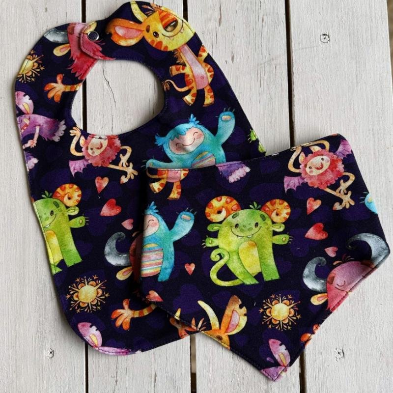 seilinukas su kaklaskare Monstrai seilinukas ir kaklaskare