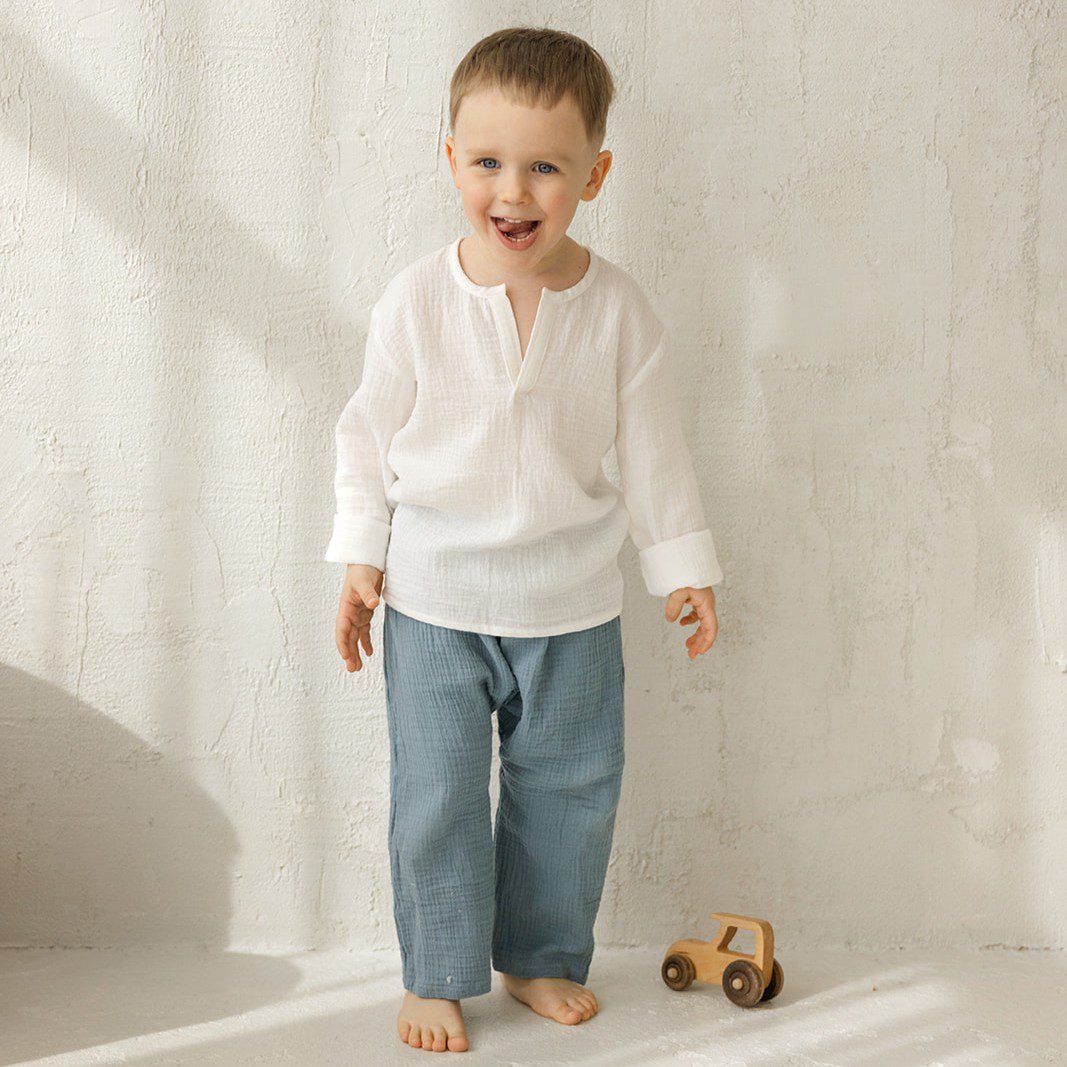 muslino kostiumelis berniukui