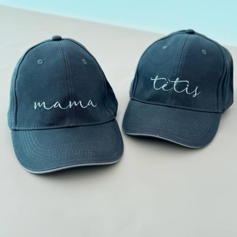 kepurele su snapeliu mama tetis kepurele su snapeliu tėtis