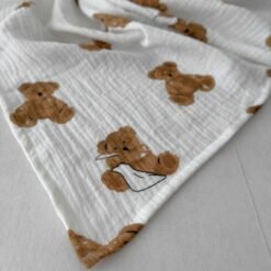 muslino uzklotukas su meskuciais