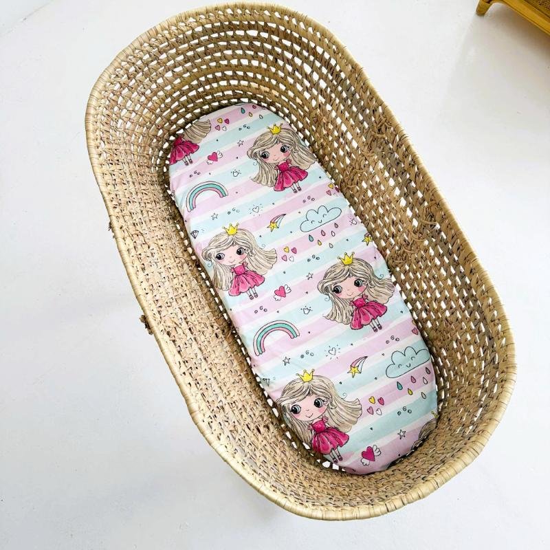 paklodėlė vežimėliui su princesėm