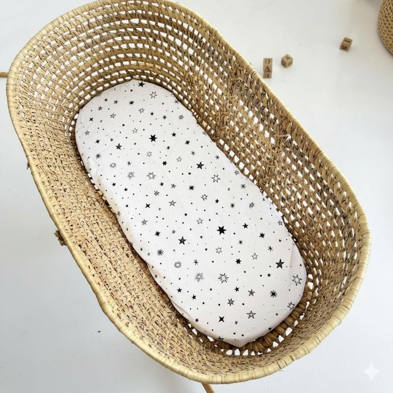 pleduko ir paklodeles rinkinys su zvaigzdelem