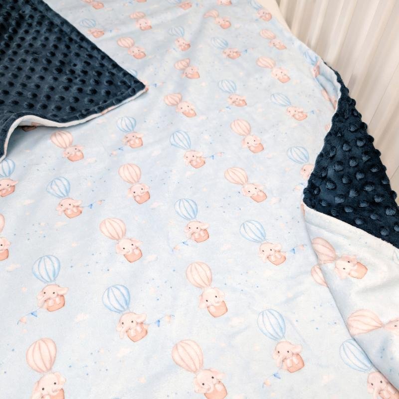 dvigubo minky pledukas drambliukas oro balionu dvigubo minky pledukas su drambliukais