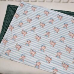 dvigubo minky pledukas su meškučiu (2)