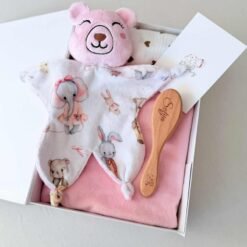 rinkinys su migduku ir sepeteliu plaukams