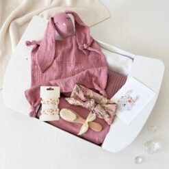 Dovanų dėžutė naujagimiui "Organic old rose"