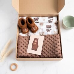 dovanu dezute rudos spalvos