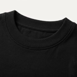 juodi oversize marskineliai tetis