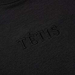 juodi oversize marskineliai tetis