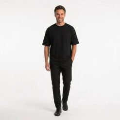 juodi oversize marskineliai tetis
